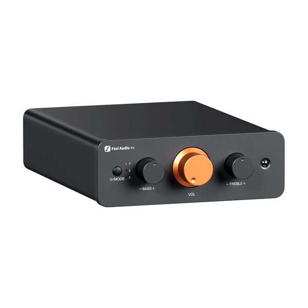 Main product image for Fosi Audio P4 Mini Preamp w/ Remote Control235-282